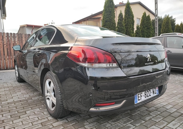 Peugeot 508 cena 18900 przebieg: 232000, rok produkcji 2016 z Ryki małe 16